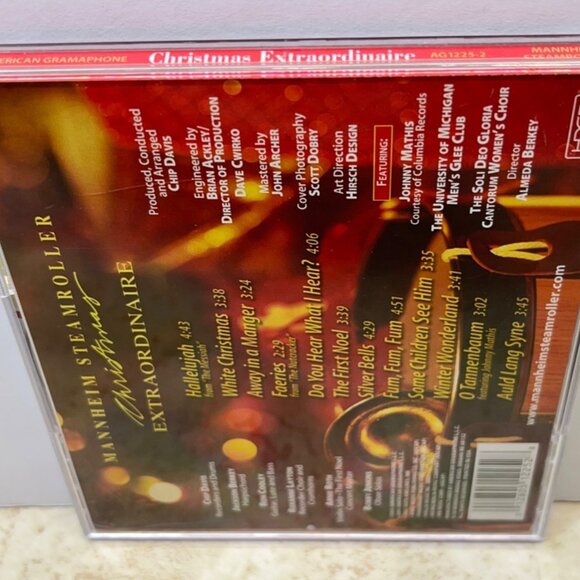Mannheim Steamroller Christmas Extraordinaire CD 2001 Holiday Music Album 12 Tra - Picture 6 of 6